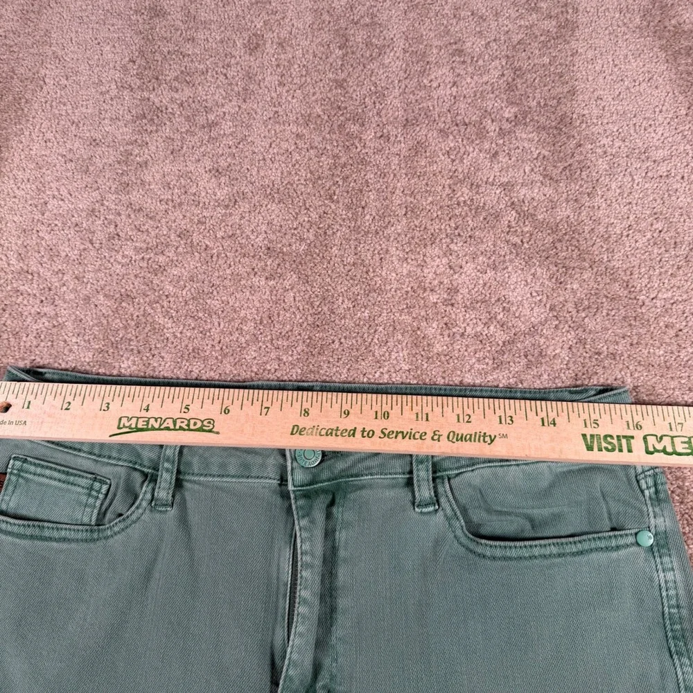 Judy Blue Wide Leg Jean Women 15/32 (FITS 32x31) Sage Green Garment Dyed JB88621